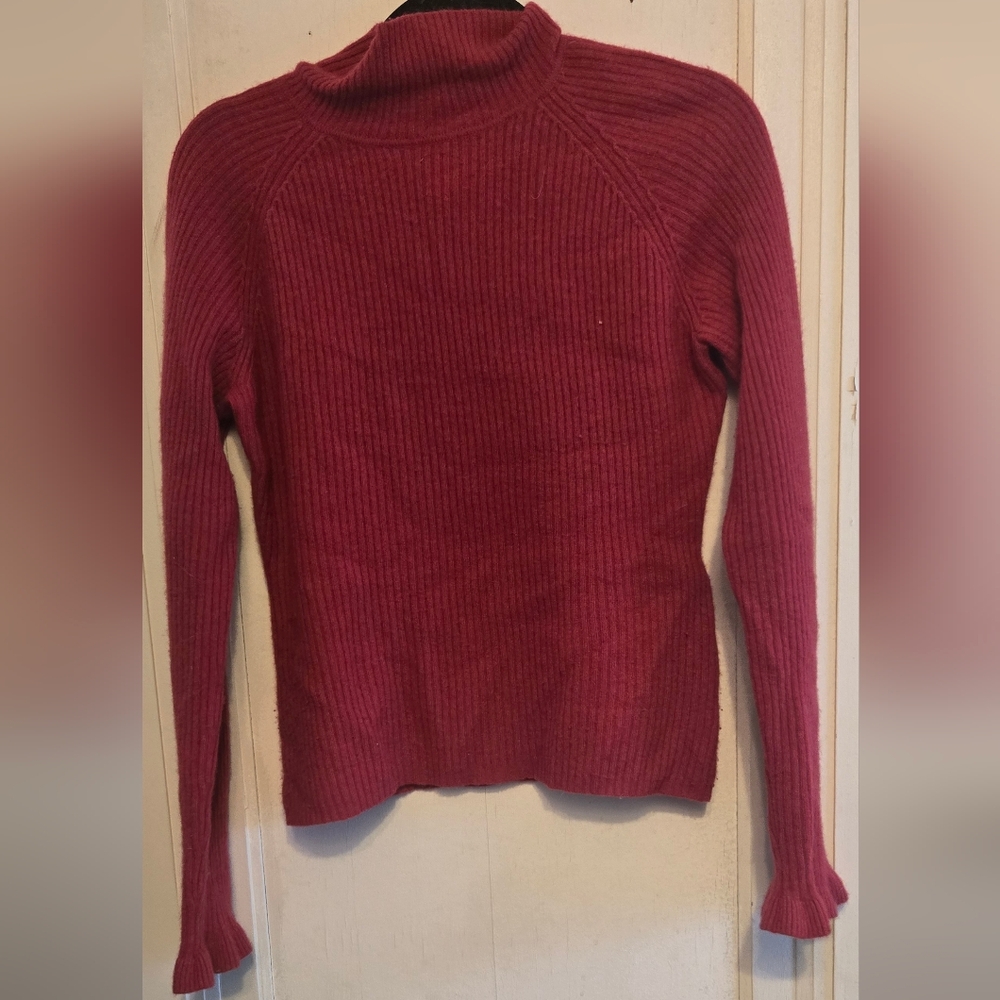 Red Size Medium 100% Cashmere Sweater From Worthington